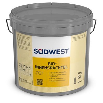 Südwest Bio-InnenSpachtel 25 kg naturweiß