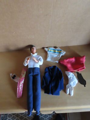 Puppe mit dunklen Haare Mann Barbie 1968 Taiwan