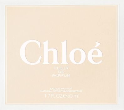 Chloé Fleur De Parfum 50 ml Eau de Parfum Spray für Damen