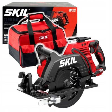 Skil 2x20V 3572 FA 184mm Akku-Kreissäge (Ohne Akku Tasche)