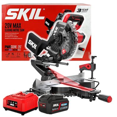 Skil 20V 3590 AB 216mm Akku-Gehrungssäge (1x5.0Ah)