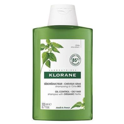 Klorane Shampoo gegen fettiges Haar mit Brennnessel 200ml