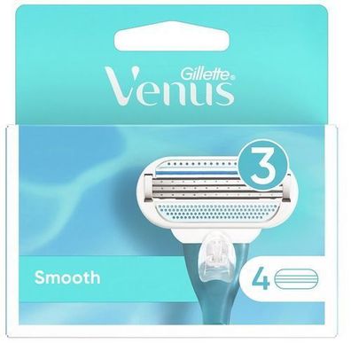 Gillette Venus Smooth Ersatzklingen, 4 Stück