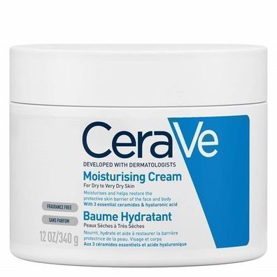 CeraVe Feuchtigkeitsspendende Lotion für trockene Haut, 340g