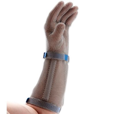 Dick Stechhandschuh Stechschutzhandschuh Metzgerhandschuh Größe XL mit Stulpe