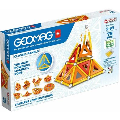 GEOMAG Classic-Platten 78 Stück