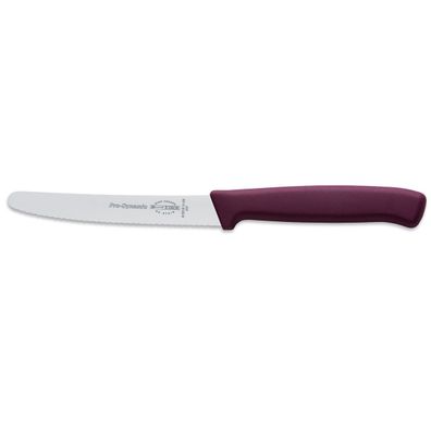 Dick Tomatenmesser Brötchenmesser FrühstücksmesserWellenschliff 11 cm violett