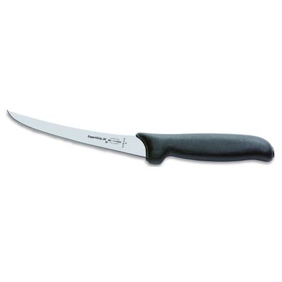 Dick Ausbeinmesser steif Stechmesser 15 cm Ausbein Messer schwarz Schlachtmesser