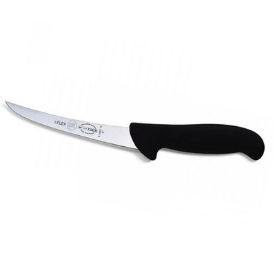 Dick Ausbeinmesser 15 cm sw - Fleischermesser geschweifte halbflexible Klinge