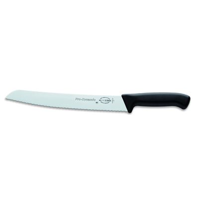 Dick Brotmesser 26 cm Wellenschliff Obstmesser schwarz Sägemesser Pro Dynamic