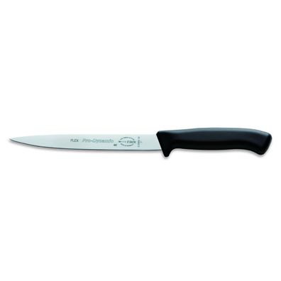 Dick Filetiermesser flexibel schmal 18 cm Feliermesser Angelmesser schwarz