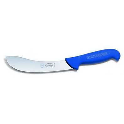 Dick Abhäutemesser 15 cm blau kleines Hautmesser für Metzger, Fleischer & Jäger