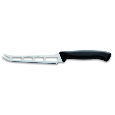 Dick Weichkäsemesser 15 cm Käsemesser schwarz Messer Weichkäse