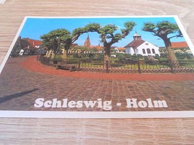4807 / Ansichtskarte -Schleswig Fischersiedlung Holm