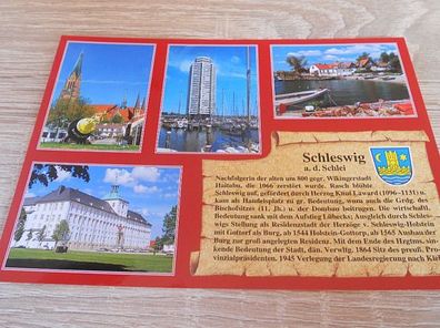 4808 / Ansichtskarte -Schleswig an der Schlei -Dom, Wiking Turm, Holm, Schloß Gottorf