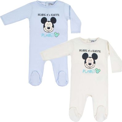 Disney Mickey Maus Strampler – Hautfreundlicher Baby Outfit aus Bio-Baumwolle