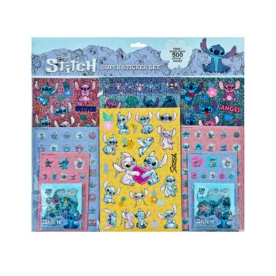 Disney Lilo & Stitch Aufkleber – 500 Stück Sticker-Set für kreativen Spaß