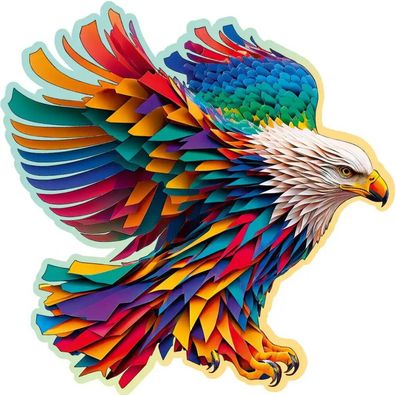 WOODEN CITY Holzpuzzle Bright Eagle 250 Teile