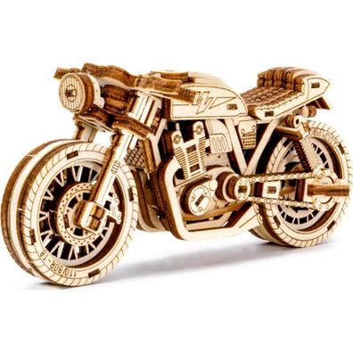 WOODEN CITY 3D-Puzzle Motorrad Caf&#233; Racer 85 Teile