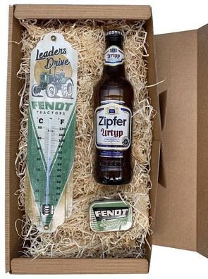 Geschenkbox Fendt Traktor Bier Box S2