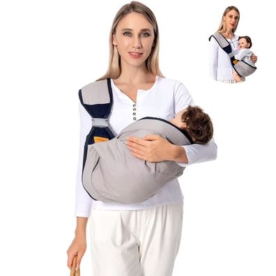 Baby Sling Carrier Newborn to Toddler, Lightweight Baby Carrier Sling, Baby Wrap