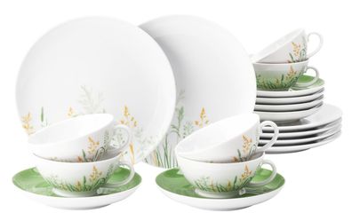 Seltmann Weiden Teeservice 18-teilig klein Liberty Meadow Grasses green 001.768795