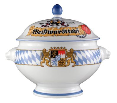 Seltmann Weiden Compact Löwenkopfterrine mit Deckel 3,00 l Bayern 001.455069