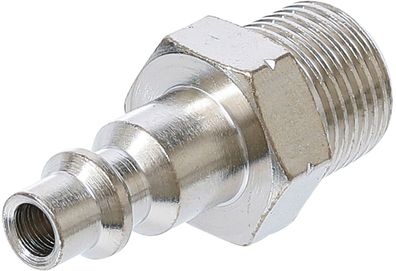 Druckluft-Stecknippel | 10 mm (3/8") Außengewinde | USA / Frankreich BGS
