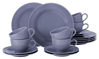 Seltmann Weiden Kaffeeservice 18-teilig BTR Beat Fliederblau 001.773735