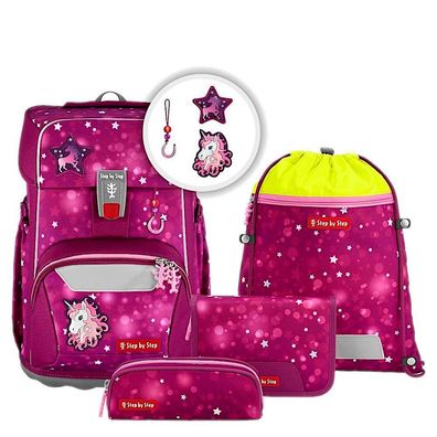 Step by Step GIANT Schulranzen Set 5tlg Sweet Unicorn Nuala, Sweet Unicorn Nu