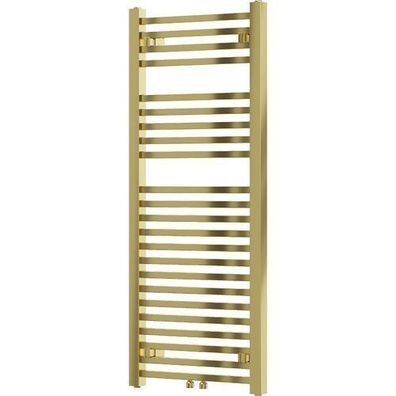 Mexen Pluton Badezimmerheizkörper 1200 x 500 mm, 493 W, gold - W106-1200-500-00-50