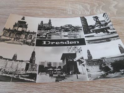 4828 / Ansichtskarte - Dresden Mehrfotokarte