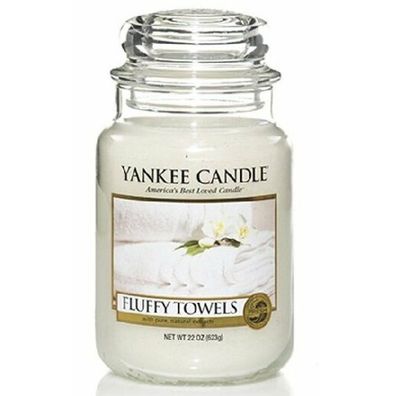 Yankee Candle Fluffy Towels Duftkerze 623 g