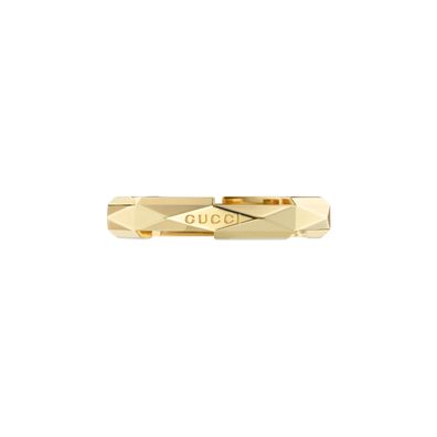 Gucci – YBC662177001 – Link to Love-Nietenring aus 18-karätigem Gelbgold