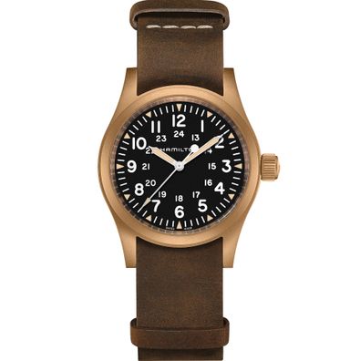 Hamilton - H69459530 - Khaki Field Mechanisch Bronze Mechanisch | 38mm | H69459530