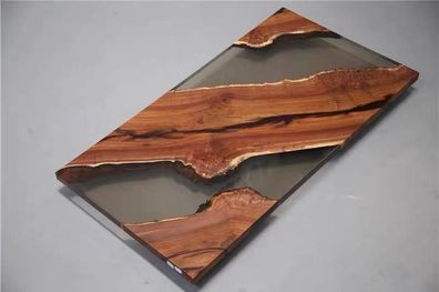 Esstisch River Table Echtes Holz Flusstisch Massiv Epoxidharz Tische 200X90 Neu
