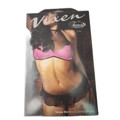 Tease Me Bra &amp; Skirted Panty Gr??e L / XL