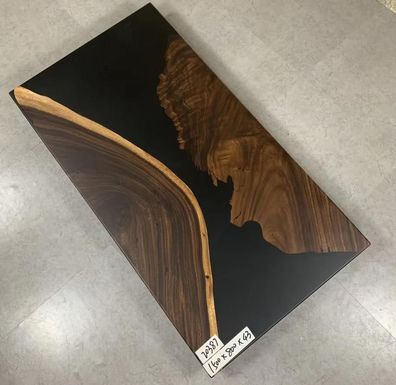 Esstisch River Table Echtes Holz Flusstisch Massiv Epoxidharz Tische 150X80 Neu