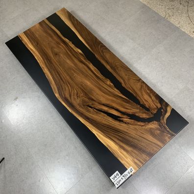 Esstisch Black River Table Echtes Holz 220X95 Tische Epoxidharz Neu Flusstisch