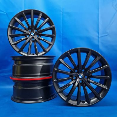 19 Zoll BMW 5er G30 G31 Alufelgen Vielspeiche 633 Schwarz 6863419 8Jx19 ET30