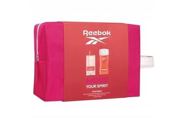 Reebok Damen Geschenkset: Move Your Spirit Eau de Toilette 100 ml & Duschgel 250 ml