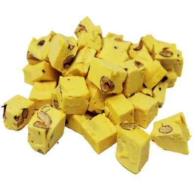 Fudge Nougat mit Limoncello Nougat Pralinen mit Mandelstücken 1000g