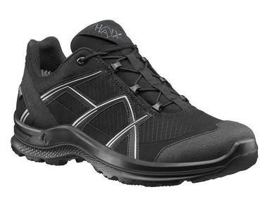 Haix Black Eagle Adventure 2.1 GTX Low Black-Silver - Größe: UK 7.0 / EU 41