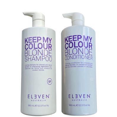 Eleven Australia/KEEP MY COLOUR "Blonde Shampoo&Conditioner" 1920ml/Haarpflege