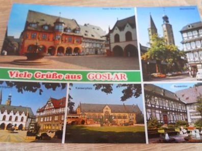 4858 / Ansichtskarte - Viele Grüße aus Goslar