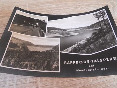 4859 / Ansichtskarte - Rappbode-Talsperre bei Wendefurt im Harz