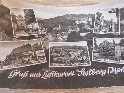 4861 / Ansichtskarte - Gruß aus Luftkurort Stolberg Harz