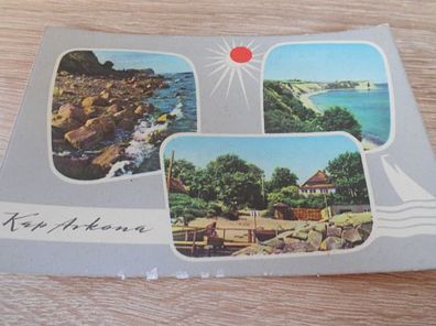 4867 / Ansichtskarte - Kap Arkona-Steiniges Ufer, idyllisches Vitt