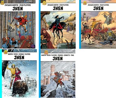 Jhen - Gesamtausgabe 1-5 (Kult Comics)