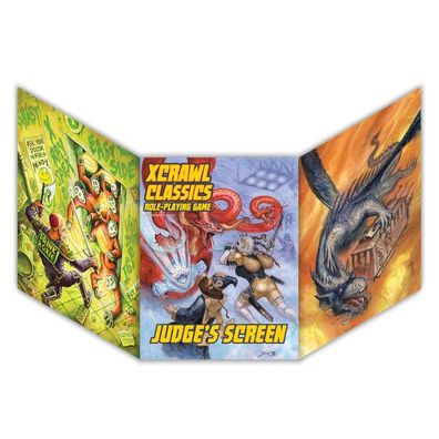 Xcrawl Classics Dungeon Judge’s Screen DCC - SC / EN - GMGXCC3